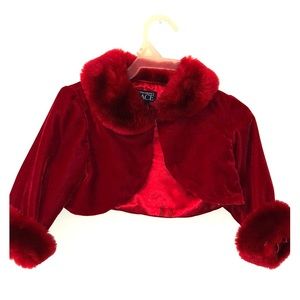 Toddler dress over coat